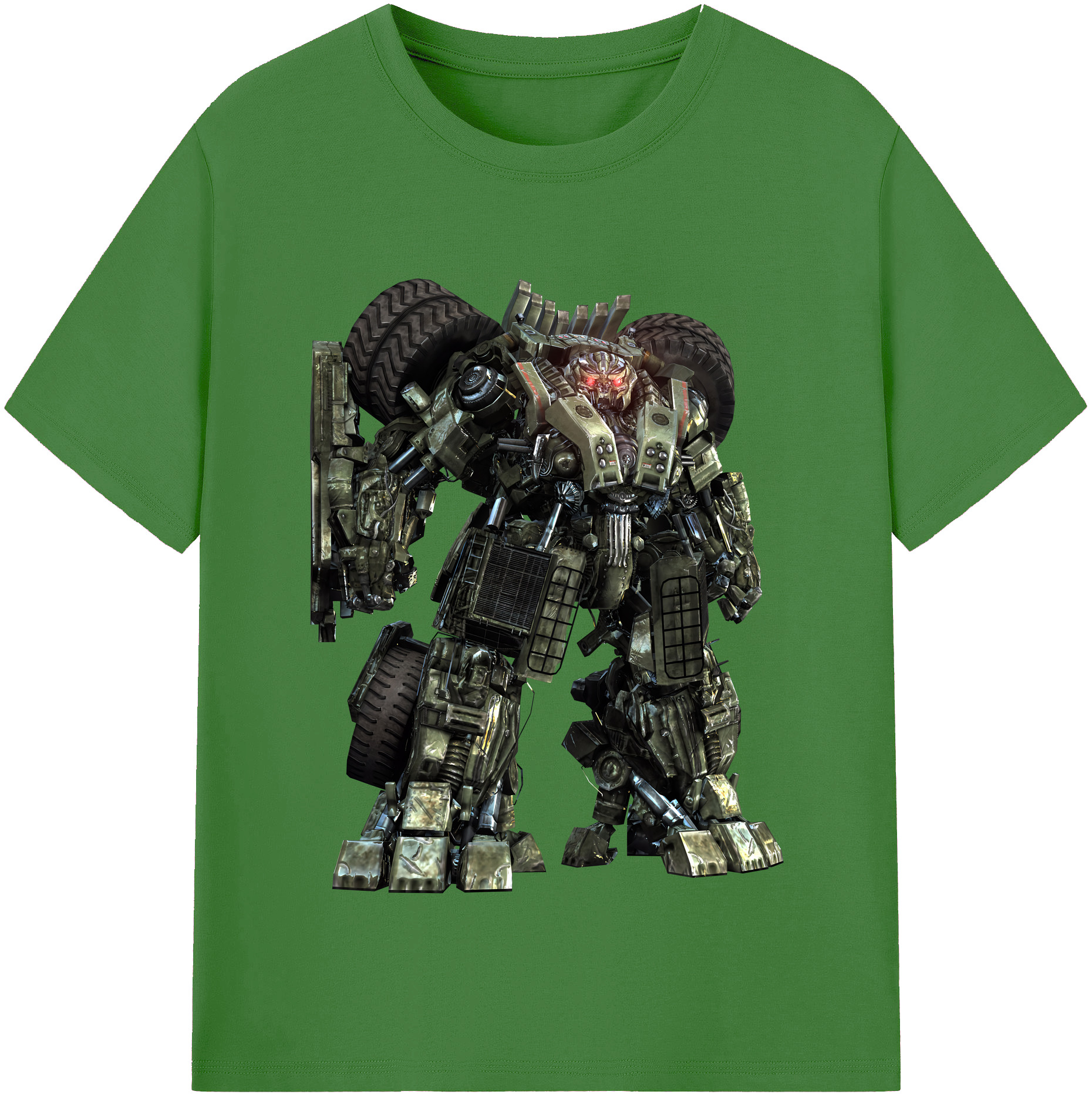 （画像用） Transformers トランスフォーマー レディースカジュアルプリントTシャツ（綿100％）